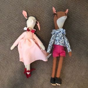 Darling dolls for a little girls room!